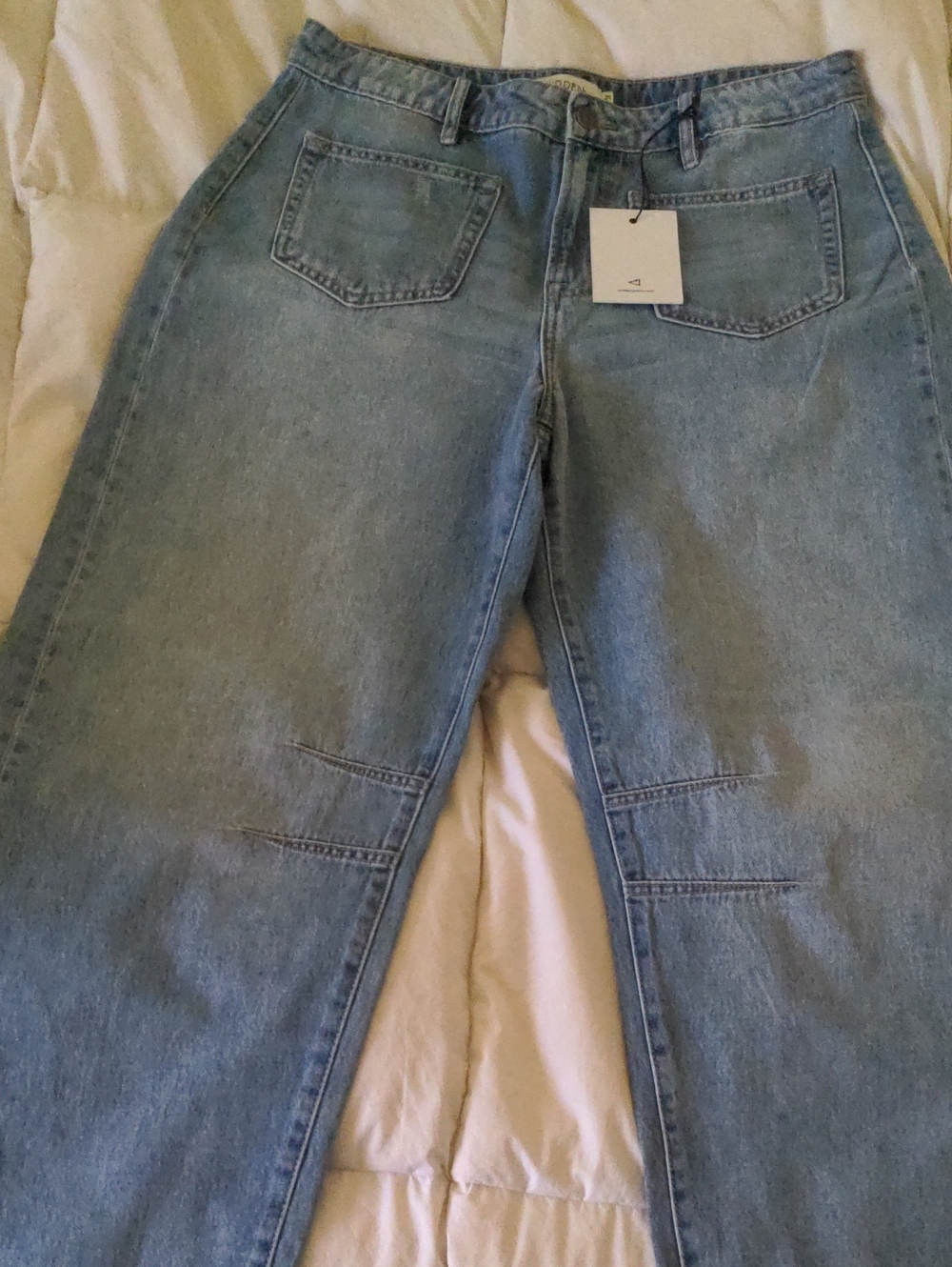 HIDDEN Sammie High Rise Barrel Jeans Size 29 NEW